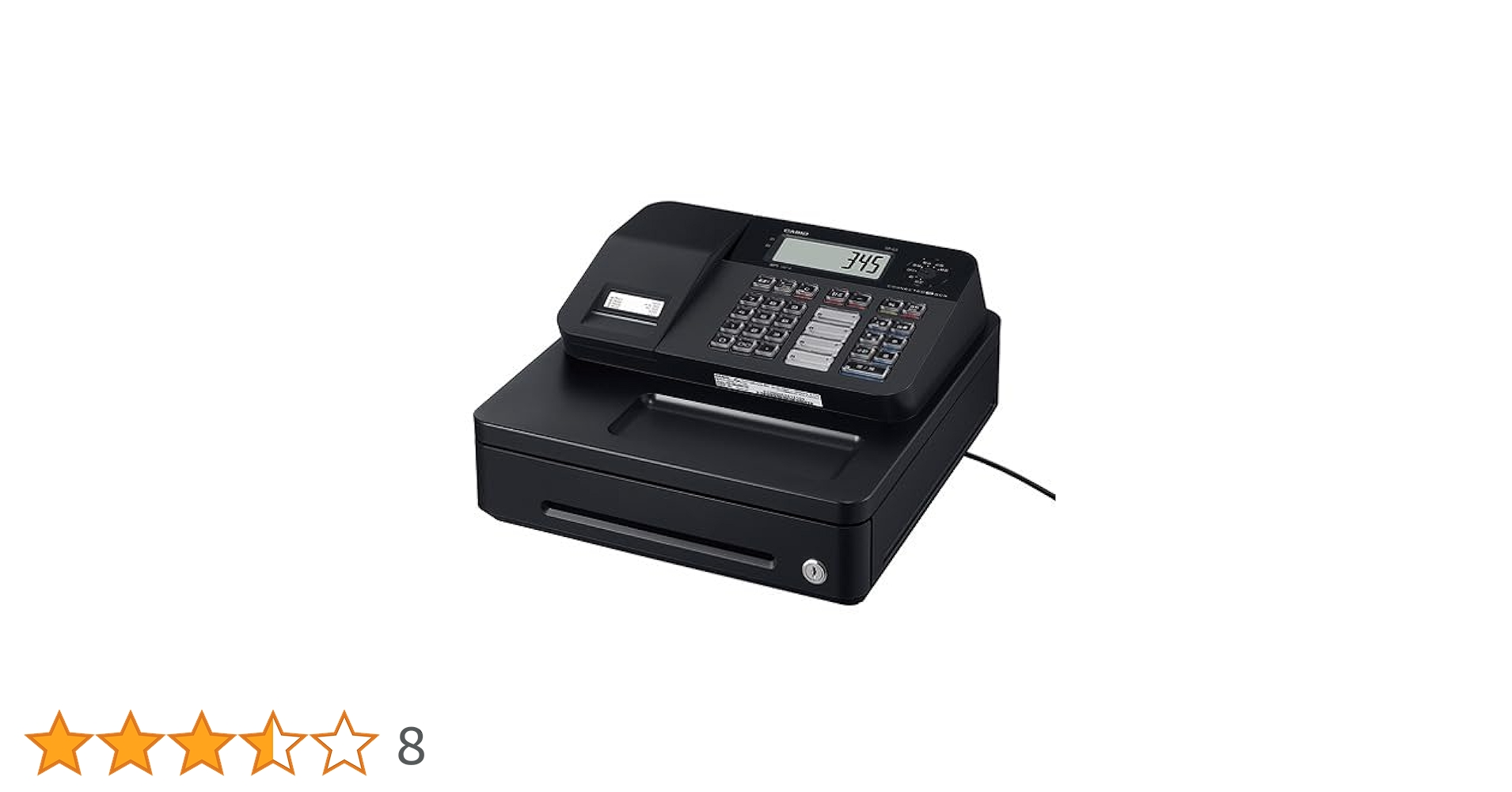 Amazon.co.jp: CASIO レジスター SR-G3-EX ブラック (インボイス対応